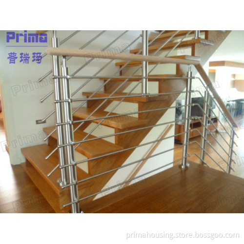 Glass Handrail/Glass Balustrade Balcony Handrail / Stainless Steel Railing for Stairs Railing Pr-B1039